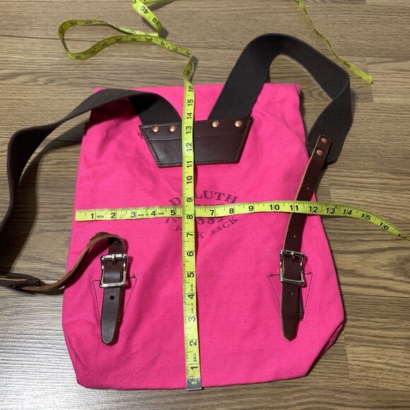 Duluth Pack Duluth Minn Unisex Canvas Travel Hiking Wanderer Backpack Pink main image 5